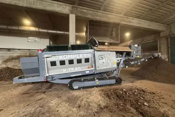 K-TS 40 Portable Trommel Screener - Image 2